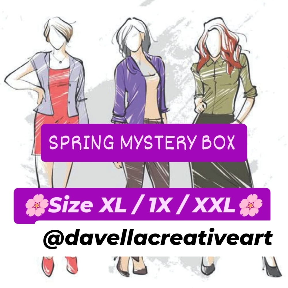 🌼Spring Mystery Box 🌼XL/1X/2XL Size🌼Little Gift 🌼
